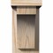 Ekena Millwork Huntington Smooth Corbel w/Backplate, Douglas Fir, 5 1/2"W x 10"D x 10"H COR06X10X10HUN01SDF - alternate 4